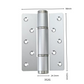 🚪 50% RABATT! ⚙️ Automatisch schließendes hydraulisches unsichtbares Türscharnier – Leise & verstellbar – Perfekt für Möbel, Türen oder Schränke – sanftes Schließen ohne sichtbare Beschläge ✨🔧