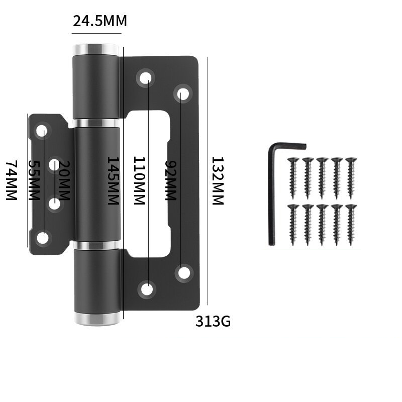🚪 50% RABATT! ⚙️ Automatisch schließendes hydraulisches unsichtbares Türscharnier – Leise & verstellbar – Perfekt für Möbel, Türen oder Schränke – sanftes Schließen ohne sichtbare Beschläge ✨🔧