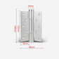 🚪 50% RABATT! ⚙️ Automatisch schließendes hydraulisches unsichtbares Türscharnier – Leise & verstellbar – Perfekt für Möbel, Türen oder Schränke – sanftes Schließen ohne sichtbare Beschläge ✨🔧
