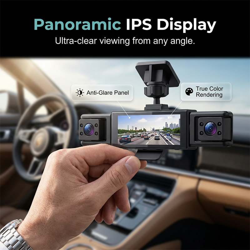 📹 50% RABATT! 🎉 4-Kanal-Dashcam mit 360°-Schutz – Rundumsicht & Nachtsicht – Ideal für sicheres Fahren und Parken – 1080P, Loop-Aufnahme & Bewegungsmelder 🚗🔒✨