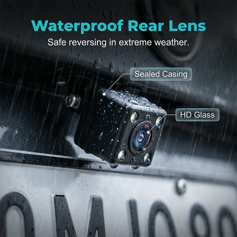 📹 50% RABATT! 🎉 4-Kanal-Dashcam mit 360°-Schutz – Rundumsicht & Nachtsicht – Ideal für sicheres Fahren und Parken – 1080P, Loop-Aufnahme & Bewegungsmelder 🚗🔒✨