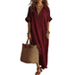 👗✨ 50% RABATT! Zeitloses Kleid in gedeckten Farben – Klare Linienführung, weich fallender Stoff, passt zu jedem Anlass – von morgens bis abends 🌿
