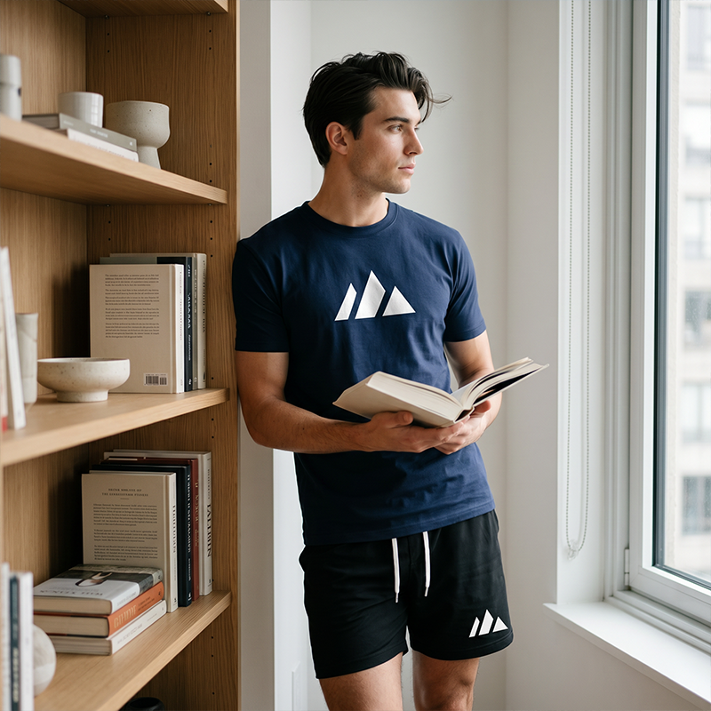 👕🔥 SOLANGE DER VORRAT REICHT: 50% RABATT! Herren Kurzarm-T-Shirt & Shorts-Set mit Kordelzug – Bequem, lässig & perfekt für Sommer, Freizeit & Sport ☀️✨