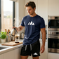 👕🔥 SOLANGE DER VORRAT REICHT: 50% RABATT! Herren Kurzarm-T-Shirt & Shorts-Set mit Kordelzug – Bequem, lässig & perfekt für Sommer, Freizeit & Sport ☀️✨