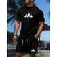 👕🔥 SOLANGE DER VORRAT REICHT: 50% RABATT! Herren Kurzarm-T-Shirt & Shorts-Set mit Kordelzug – Bequem, lässig & perfekt für Sommer, Freizeit & Sport ☀️✨