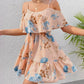 👗🌸 50 % RABATT! Damen Boho Blumenprint Cold-Shoulder-Kleid – Leicht, fließend & perfekt für Sommer, Strand & Gartenparty ✨