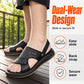 👡☀️ 50% RABATT! Herren Leder-Sandalen 2-in-1 Slip-On – Vielseitig für Outdoor & Strand – Echtes Leder, flexible Sohle & bequemer Einstieg – Perfekt für heiße Tage & lässige Looks 🌊✨