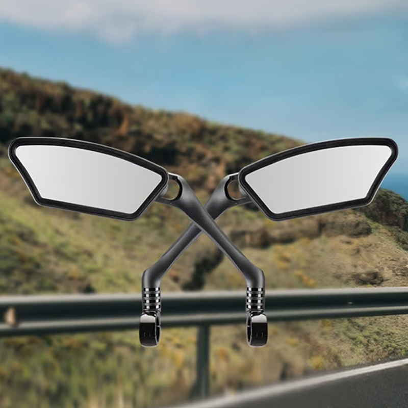 🚲🛡️ 50% RABATT! Weitwinkel-Rückspiegel mit bruchsicherem Spiegelglas – Vibrationsarme Halterung & einfache Montage ohne Werkzeug – Geeignet für die meisten Lenker (16–31,8 mm) ✨