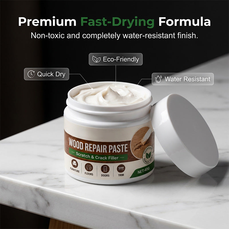 🛠️ Kratzer auf Ihrem Holz? Mit dieser Reparaturpaste verschwinden sie im Nu! Perfekt für Möbel und Fußböden ✨