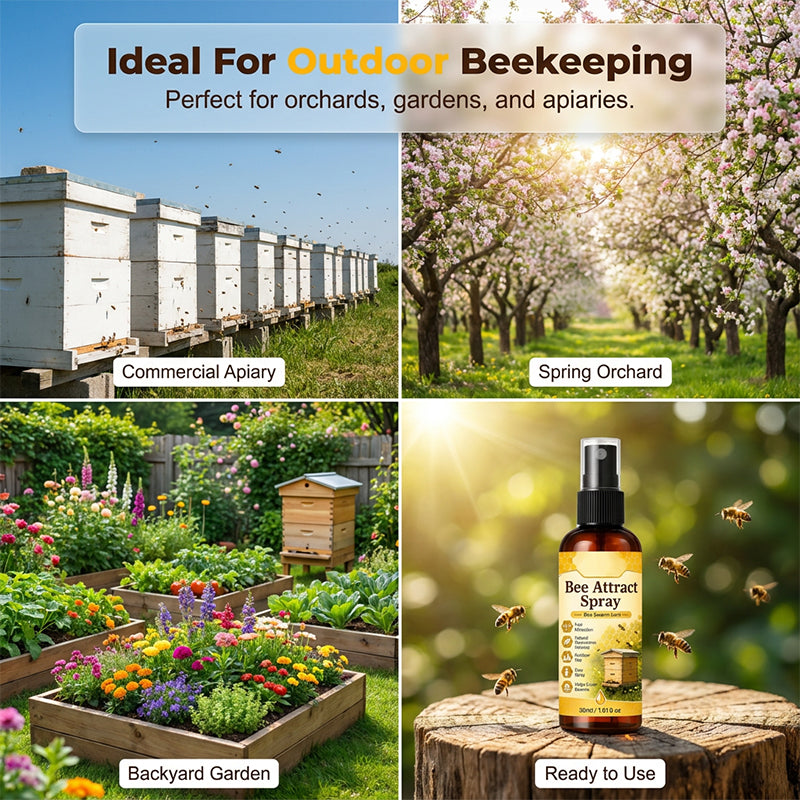 🐝 Natürliches Outdoor-Bienenlockspray