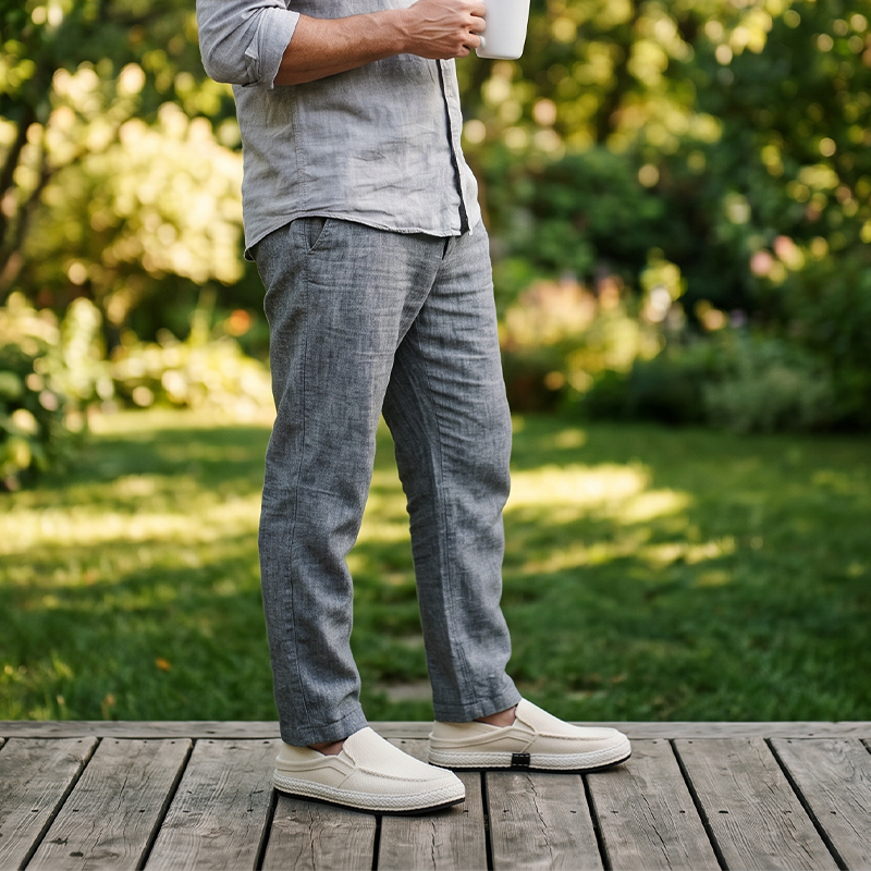 👞🌿 50% RABATT! Herren Lässige Canvas Slip-On Schuhe – Weich, atmungsaktiv & perfekt für Alltag, Freizeit & warme Tage ☀️✨