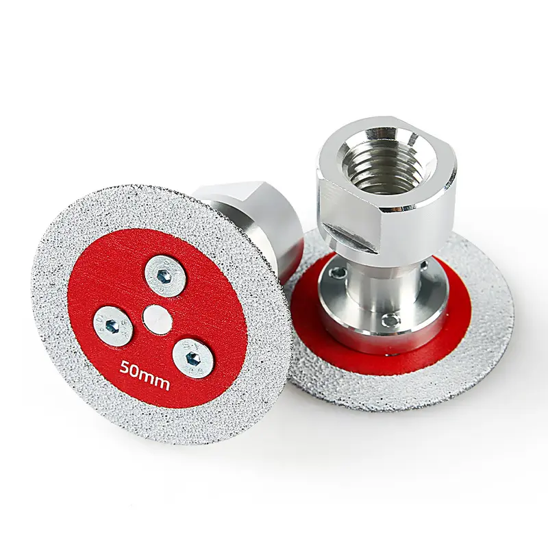 💎🔧 50% RABATT! Vakuumgelötetes Diamant-Fasenschleifrad mit Flansch – Hochpräzise Kantenbearbeitung, langlebig & für Winkelschleifer ✨
