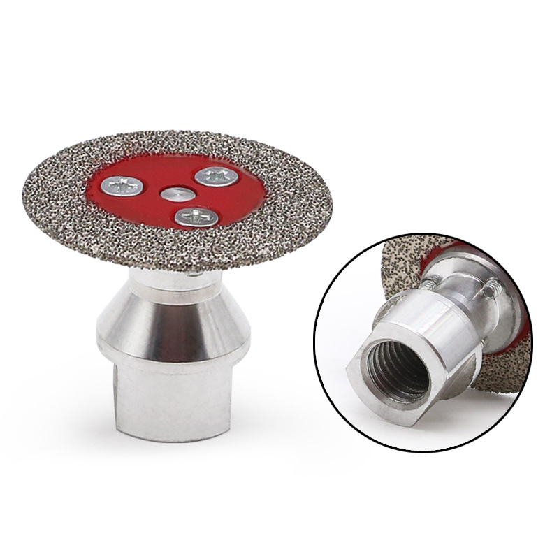 💎🔧 50% RABATT! Vakuumgelötetes Diamant-Fasenschleifrad mit Flansch – Hochpräzise Kantenbearbeitung, langlebig & für Winkelschleifer ✨