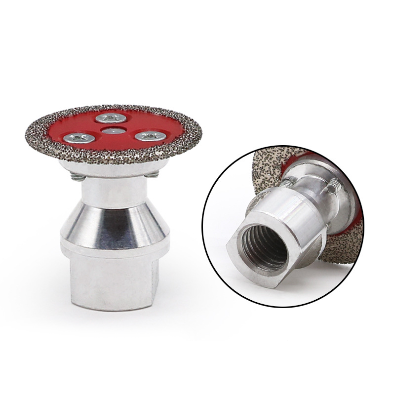 💎🔧 50% RABATT! Vakuumgelötetes Diamant-Fasenschleifrad mit Flansch – Hochpräzise Kantenbearbeitung, langlebig & für Winkelschleifer ✨