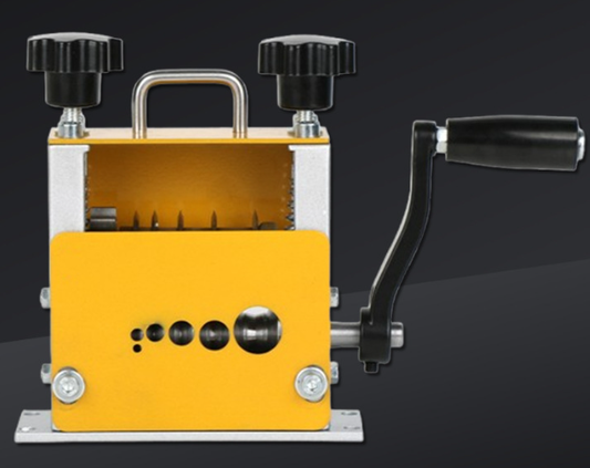 🔧⚡ 50% RABATT! Elektrischer Mehrloch-Abisolierer – Handkurbel- & Elektrobohr-Modus, Doppelfunktion für präzises Abmanteln von Kabeln ✨