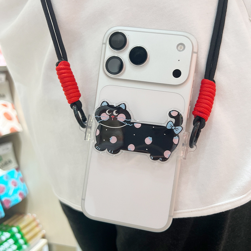 📱🐾 50% RABATT! Niedlicher Handy-Clip mit Tiermotiv & Umhängeband – Befestigungsclip, längenverstellbar & perfekt für Freihand-Nutzung, Reisen & Selfies ✨