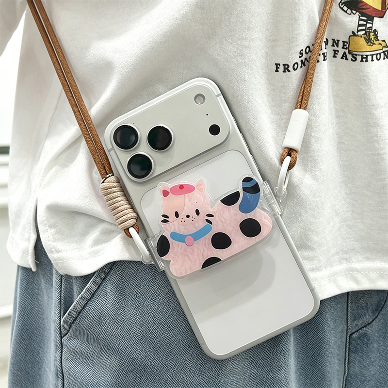 📱🐾 50% RABATT! Niedlicher Handy-Clip mit Tiermotiv & Umhängeband – Befestigungsclip, längenverstellbar & perfekt für Freihand-Nutzung, Reisen & Selfies ✨