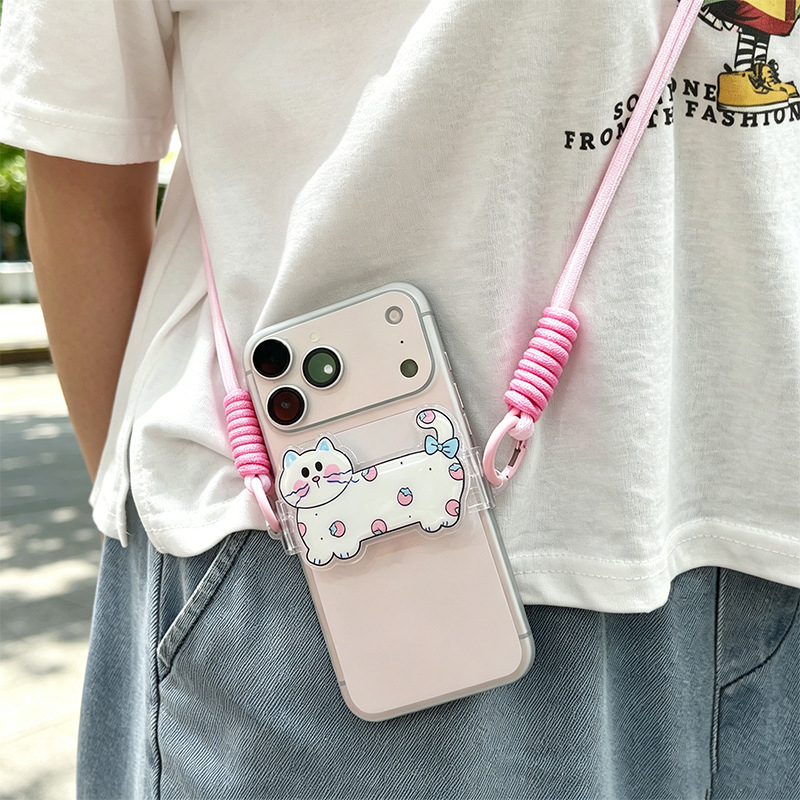 📱🐾 50% RABATT! Niedlicher Handy-Clip mit Tiermotiv & Umhängeband – Befestigungsclip, längenverstellbar & perfekt für Freihand-Nutzung, Reisen & Selfies ✨