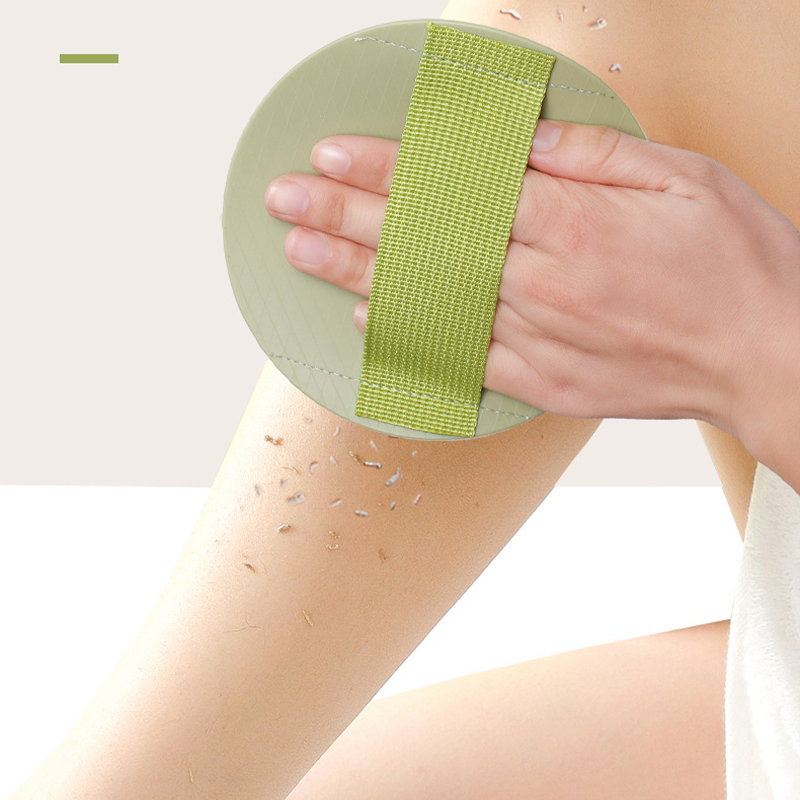 🧽 Sanfte Peeling-Scheibe für Damen – rundes, flexibles Duschpad, effektiv & hautschonend für Rücken & empfindliche Haut ✨