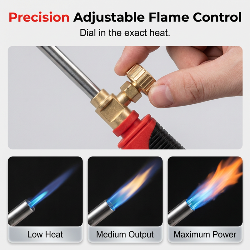 🔥⏳ NUR FÜR KURZE ZEIT: 50% RABATT! Hochleistungs-Gasbrenner mit einstellbarer Flammenregelung – Ideal zum Löten, Kochen, Schmelzen, Grillanzünden & Handwerk – Inkl. Piezo-Zündung & Sicherheitsverriegelung ♨️✨
