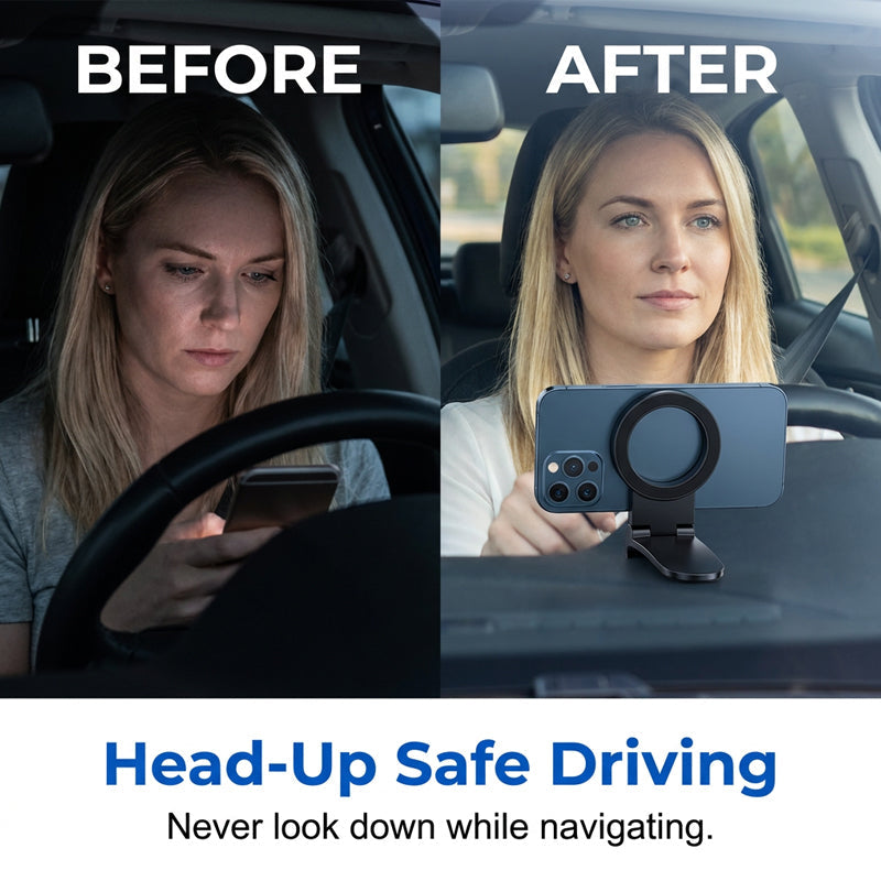 📱🚗 50% RABATT! Magnetische Armaturenbrett-Clip Kfz-Handyhalterung – Starkes Magnetfeld, rutschfest & einfach zu montieren – Für alle Smartphones ✨