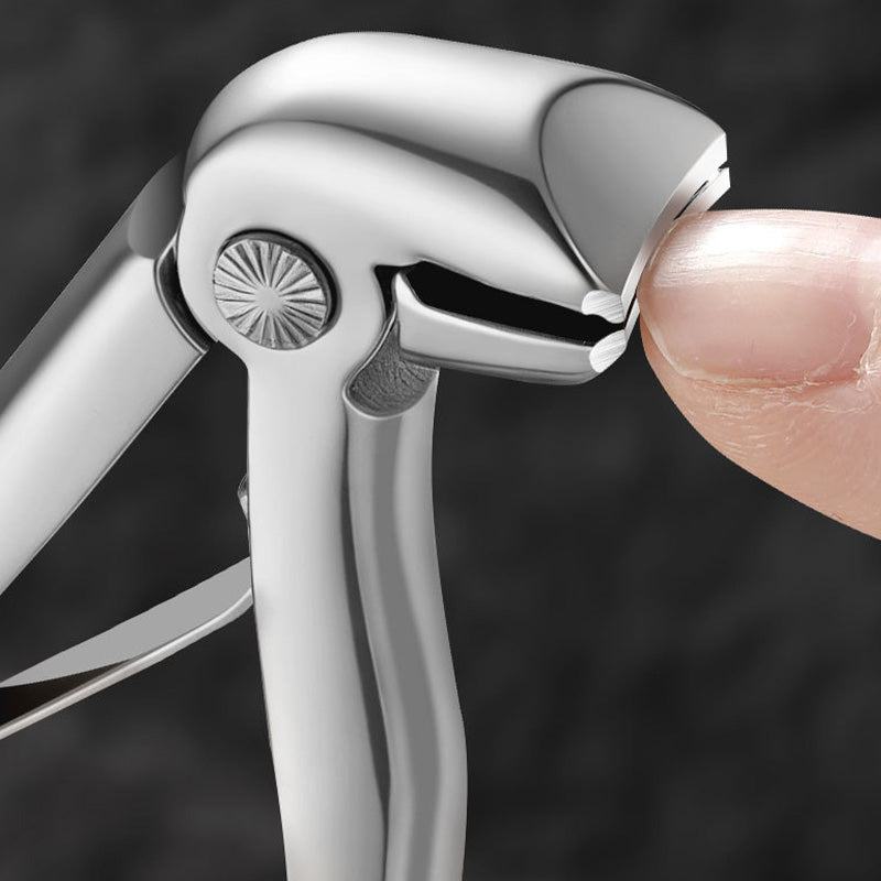 💈 50% RABATT! Profi-Nagelknipser mit gewinkeltem Kopf – Präzision für Nagelhaut & spitze Ecken – Ideal für Maniküre, Pediküren & Trapeznägel ✨
