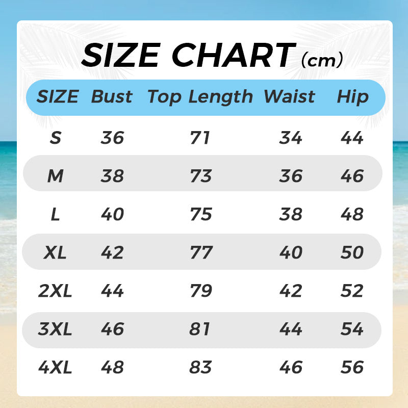 Gradient Rainbow Print Swimsuit Set for Plus Size Women