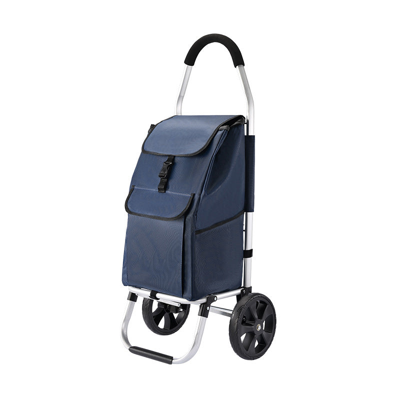 🛒✨ 50% RABATT! Faltbarer Einkaufswagen mit großem Fassungsvermögen – Leicht, robust & platzsparend – Perfekt für Einkäufe, Markt & Umzug 🛍️