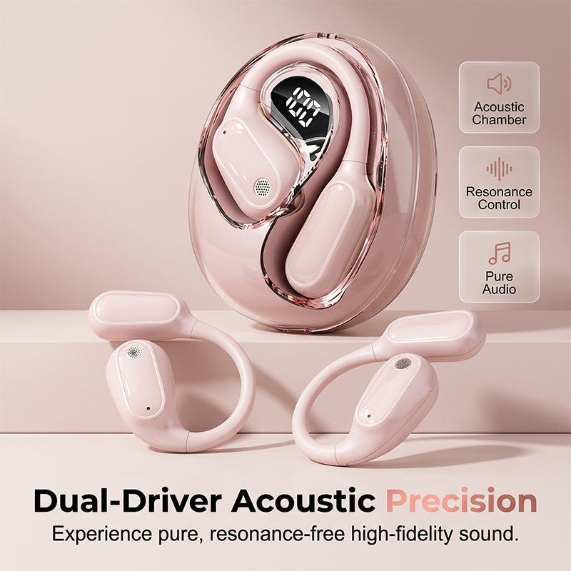 🎧✨ 50% RABATT! Kabellose Bluetooth-Ohrklemmen mit offenem Ohr – Open-Ear-Design, sicherer Halt & klarer Klang – Perfekt für Sport, Arbeit & Alltag 🏃‍♂️