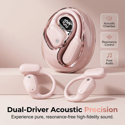 🎧✨ 50% RABATT! Kabellose Bluetooth-Ohrklemmen mit offenem Ohr – Open-Ear-Design, sicherer Halt & klarer Klang – Perfekt für Sport, Arbeit & Alltag 🏃‍♂️