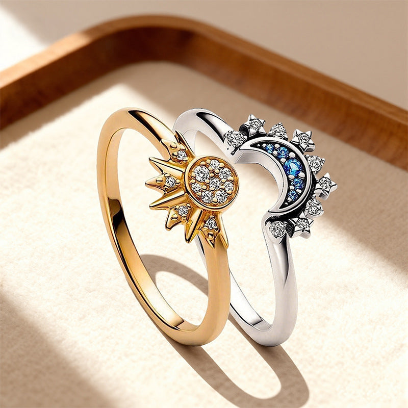 💍✨ 50% RABATT! Himmlisches Paar-Ring-Set – Verliebte Couple-Ringe, nickelfrei & symbolisch – Perfekt als Geschenk für ihn & sie 💑