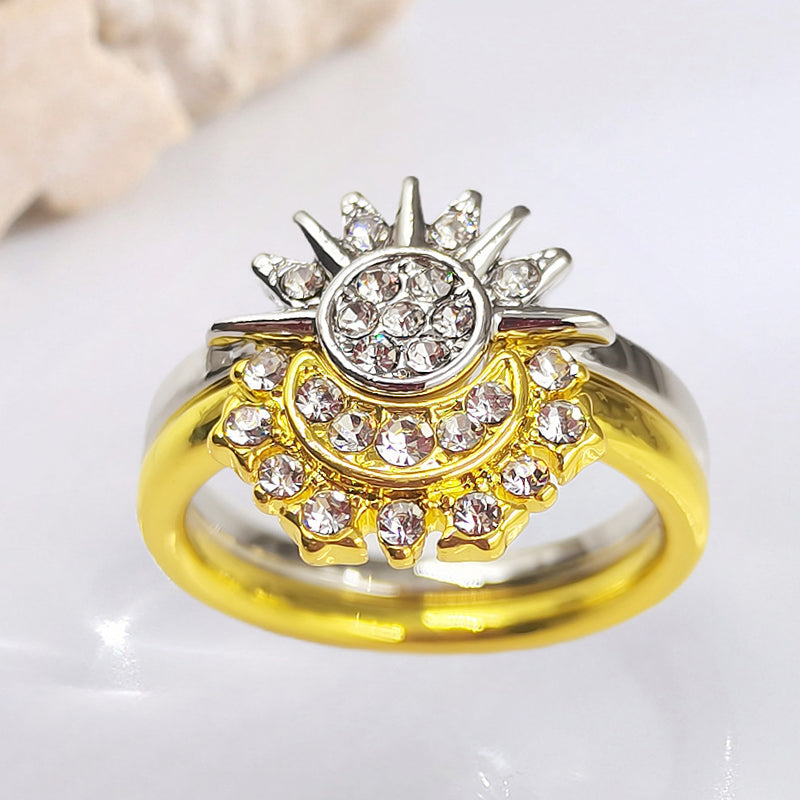 💍✨ 50% RABATT! Himmlisches Paar-Ring-Set – Verliebte Couple-Ringe, nickelfrei & symbolisch – Perfekt als Geschenk für ihn & sie 💑
