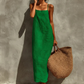 👗 50% RABATT! 🎁 Damen lässiges einfarbiges Trägerkleid – Leicht, luftig & vielseitig – Perfekt für warme Tage, Strand oder einen entspannten Look – bequem & stilvoll 🌸☀️✨