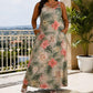 🔥 50% RABATT! 👗 Elegantes V-Ausschnitt Maxikleid – Ärmelloses Sommerkleid mit Camouflage-Print | Leicht, Bequem & Für Jeden Anlass ✨