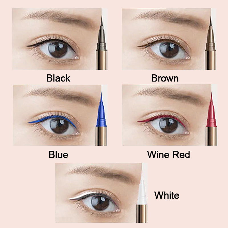 💄Hochpräziser Flüssig-Eyeliner mit 0,09mm Spitze – Wasserfest, schweißfest & 5 Farbtöne verfügbar