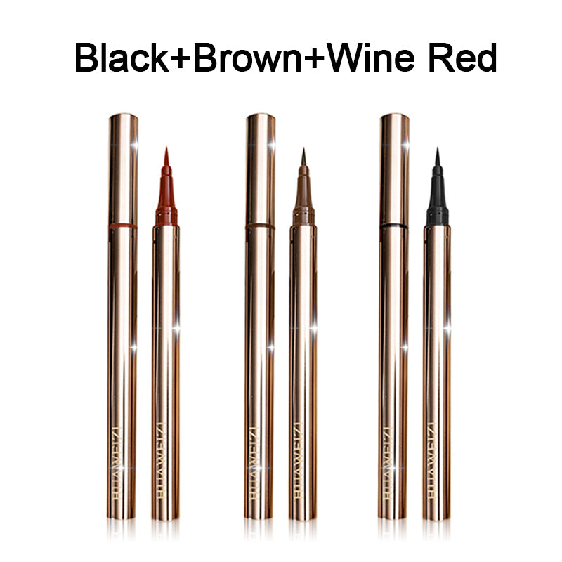 💄Hochpräziser Flüssig-Eyeliner mit 0,09mm Spitze – Wasserfest, schweißfest & 5 Farbtöne verfügbar