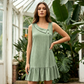 👗🌸 50% RABATT! Ärmelloses Top mit asymmetrischem Ausschnitt & Rüschen – Elegant, verspielt, perfekt für warme Tage & besondere Anlässe 💙✨