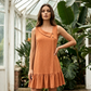 👗🌸 50% RABATT! Ärmelloses Top mit asymmetrischem Ausschnitt & Rüschen – Elegant, verspielt, perfekt für warme Tage & besondere Anlässe 💙✨