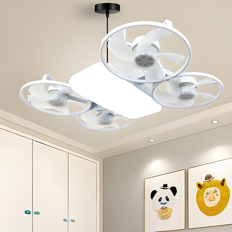 💡🌀 50% RABATT! 3-stufiger E27 Deckenventilator mit Fernbedienung – Kühlt & beleuchtet, leise & energieeffizient – Perfekt für Schlaf- & Wohnzimmer ✨