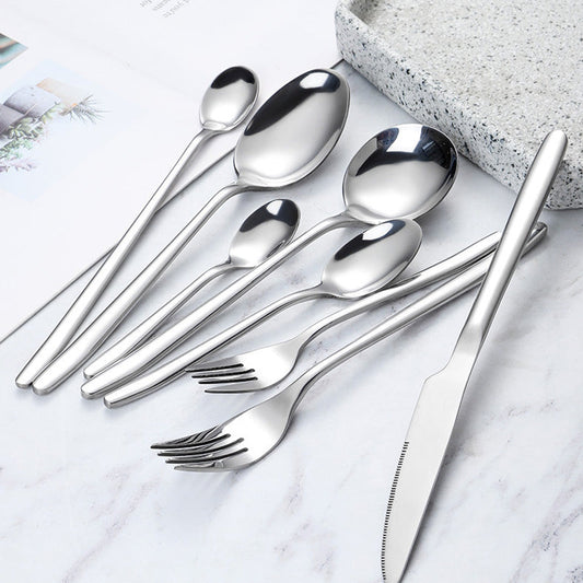 🍴✨ 50% RABATT! 6-teiliges Edelstahl-Besteck-Set – Hochglanzpoliert, spülmaschinenfest & zeitlos-elegant – Perfekt für Alltag & Gäste ✨