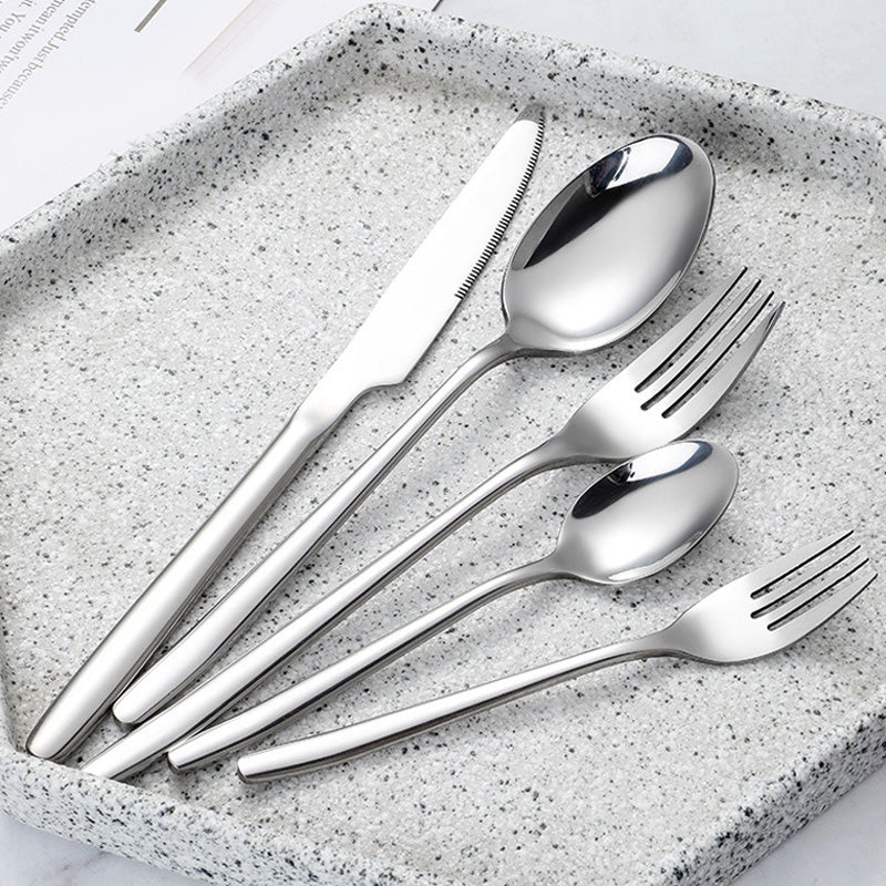 🍴✨ 50% RABATT! 6-teiliges Edelstahl-Besteck-Set – Hochglanzpoliert, spülmaschinenfest & zeitlos-elegant – Perfekt für Alltag & Gäste ✨