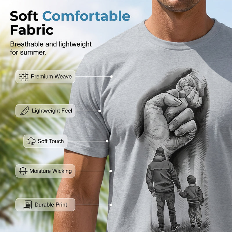 Men's Meaningful Printed Outfit Set