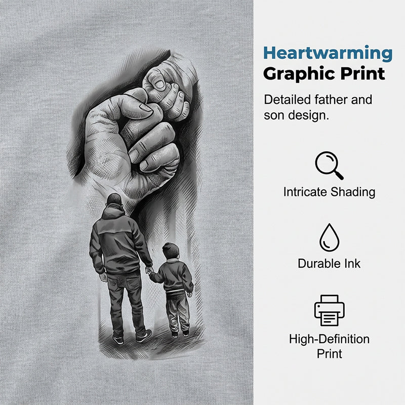 Men's Meaningful Printed Outfit Set