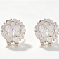 🌸💎 50% RABATT! Elegante Funkelnde Blumen-Ohrstecker – Zirkonia-Besatz, nickelfrei & zeitlos – Perfekt für Hochzeit, Abend & Alltag ✨
