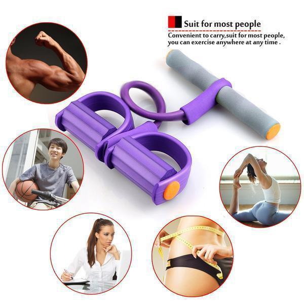 💖 50 % RABATT FÜR BEGRENZTE ZEIT! 🦵 Fuß-Trainingsgerät für Sit-Ups – Mehrfachzugrohre, komfortable Griffe & Fußschlaufen, Heimtraining für Beine, Bauch & Po