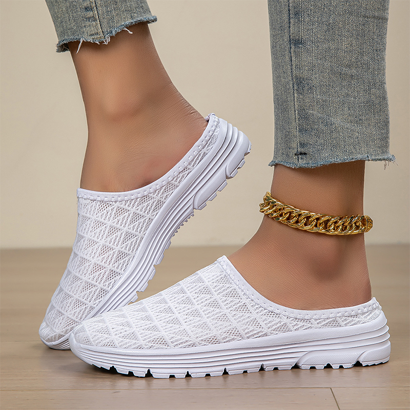 👡⏰ LETZTE WELLE – LAGER FAST LEER – 50% ENDET JEDERZEIT! Unisex-Pantoletten aus leichtem, atmungsaktivem Mesh – Bequem, luftig & perfekt für Sommer, Strand & Freizeit ☀️✨