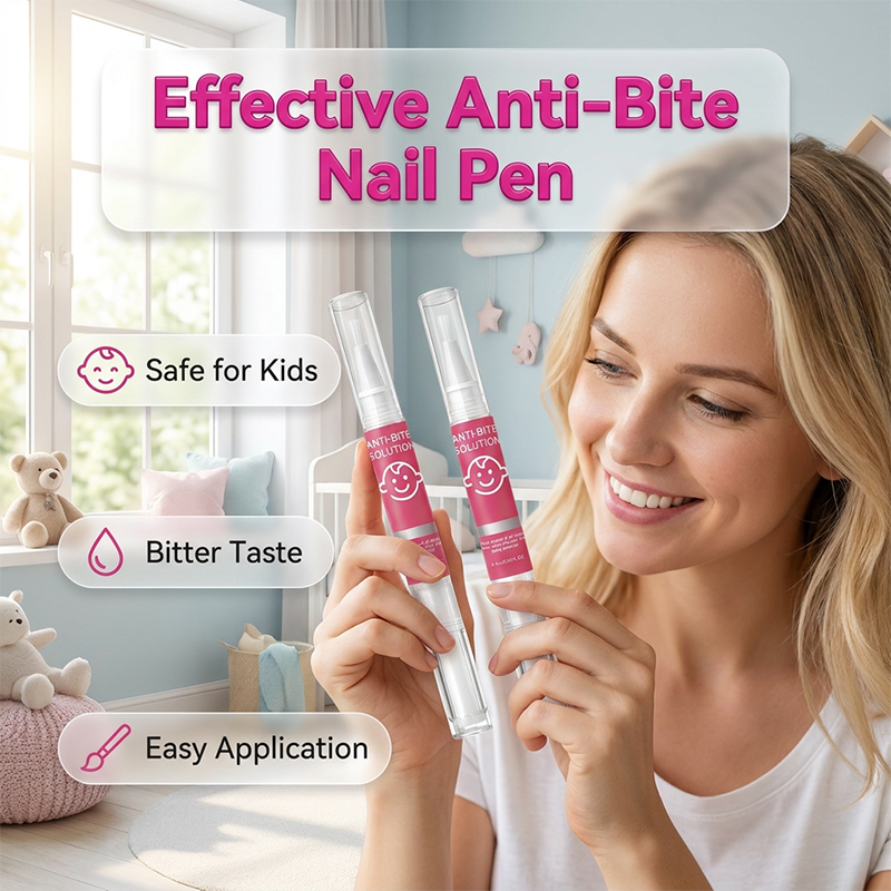 💅🛑 50% RABATT! Nagel-Kauen-Stopper für Kinder & Erwachsene – Bitterstoff-Lack, ungiftig & transparent – Schützt vor Nagelbettentzündung & bricht den Gewohnheitskreis ✨