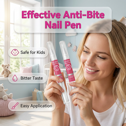 💅🛑 50% RABATT! Nagel-Kauen-Stopper für Kinder & Erwachsene – Bitterstoff-Lack, ungiftig & transparent – Schützt vor Nagelbettentzündung & bricht den Gewohnheitskreis ✨