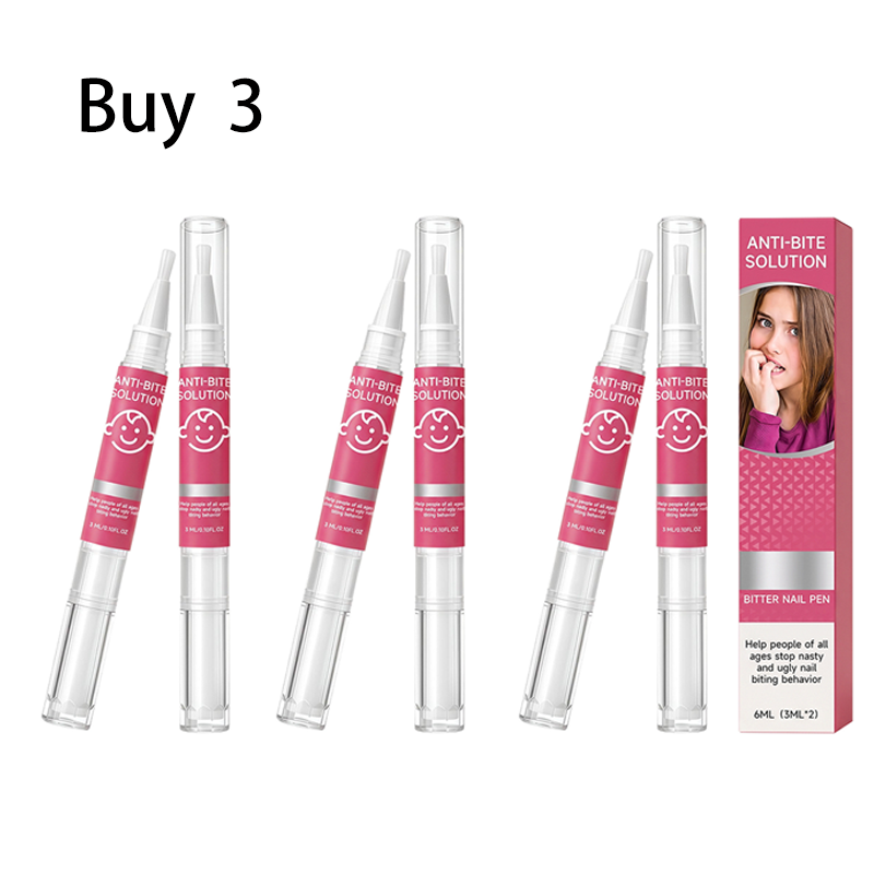 💅🛑 50% RABATT! Nagel-Kauen-Stopper für Kinder & Erwachsene – Bitterstoff-Lack, ungiftig & transparent – Schützt vor Nagelbettentzündung & bricht den Gewohnheitskreis ✨