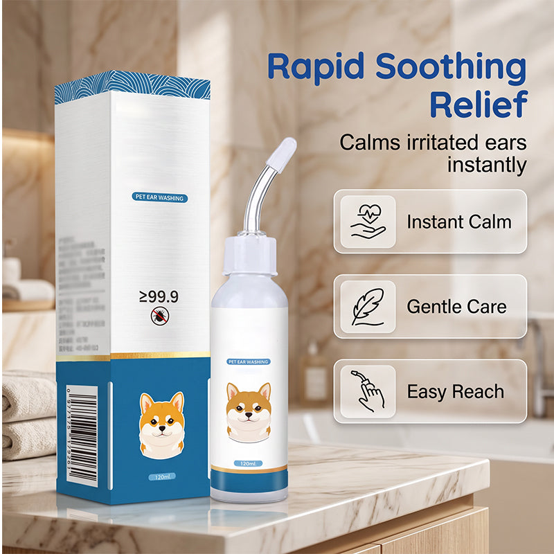 🐶 KAUFE 1, ERHALTE 1 GRATIS! 👂 Tierohrreiniger – Sanft, mit Silikonspitze & für Hunde & Katzen ✨